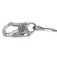 Pro 6' Cable Energy Absorbing Lanyard: Dual Leg, Snap Hooks FS561-CA-6565