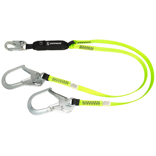 Pro 6' Energy Absorbing Lanyard: Rebar Hook FS565-6502