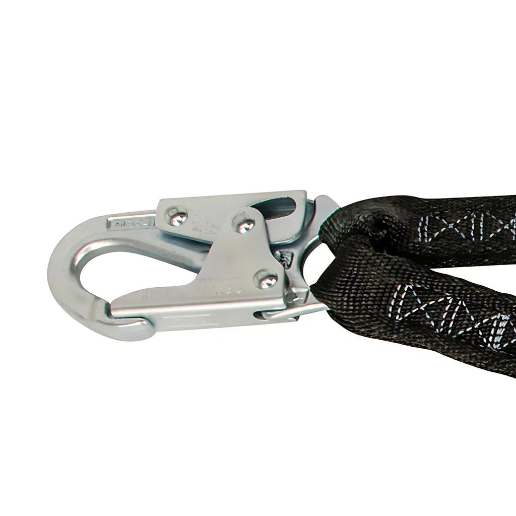 Pro 6' Internal Energy Absorbing Lanyard: Dual Leg, Rebar Hooks FS586-6668