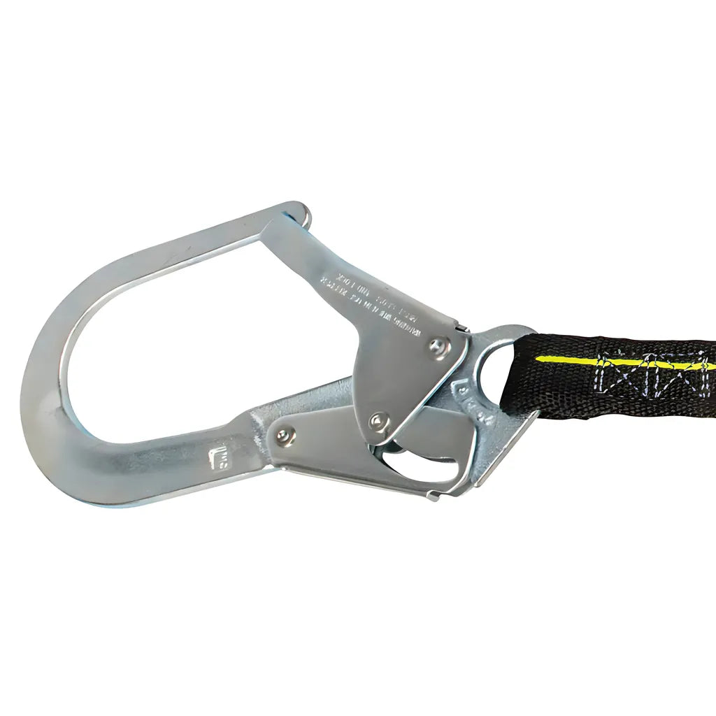 Pro 6' Internal Energy Absorbing Lanyard: Dual Leg, Rebar Hooks FS586-6670