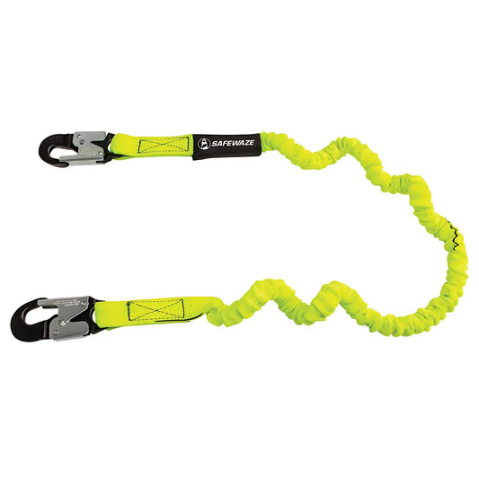 Pro 6' Stretch Internal Energy Absorbing Lanyard: Alu Snap Hook FS590-ALU-6659