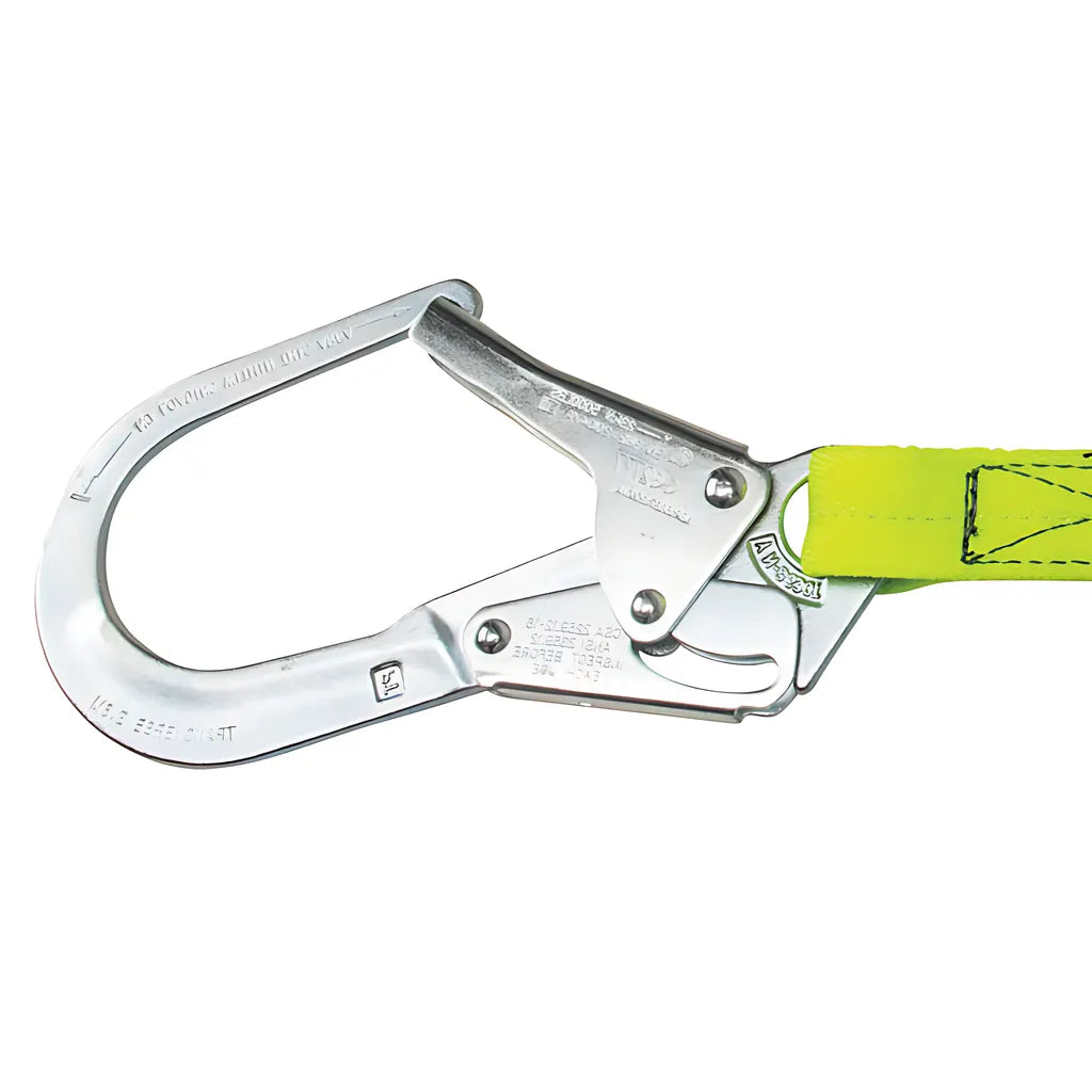 Pro 6' Stretch Internal Energy Absorbing Lanyard: Rebar Hook FS595-6634