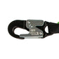 Pro 6' Stretch Internal Energy Absorbing Lanyard: Dual Leg, O-Ring, Alu Rebar Hooks FS66150-ALU-6637