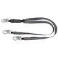 Welding 6' Energy Absorbing Lanyard: Dual Leg, Snap Hooks FS77330-FR-DL-6795