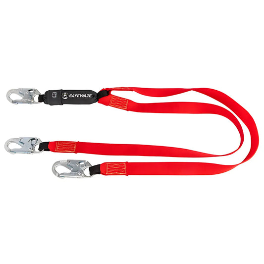 Welding 6' Energy Absorbing Lanyard: Dual Leg, Snap Hooks FS77430-WE-DL-6811