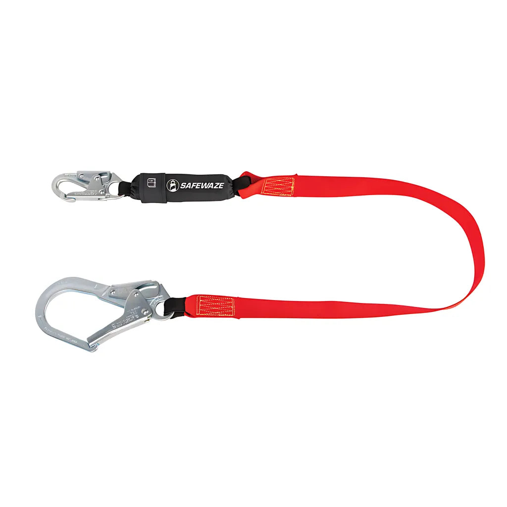 Welding 6' Energy Absorbing Lanyard: Rebar Hook FS77435-WE-6815