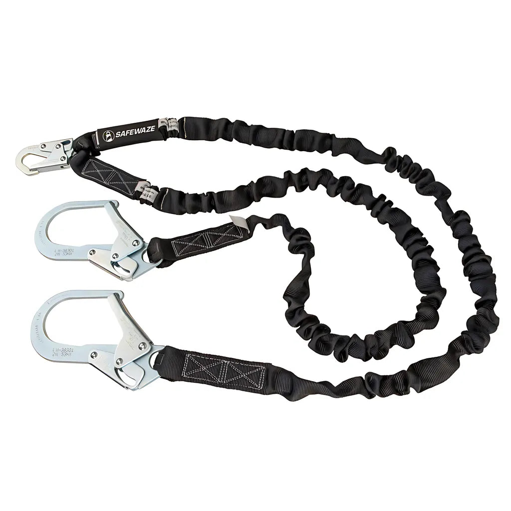 V-Line 6' Internal Energy Absorbing Lanyard: Dual Leg, Rebar Hooks FS88586-6720