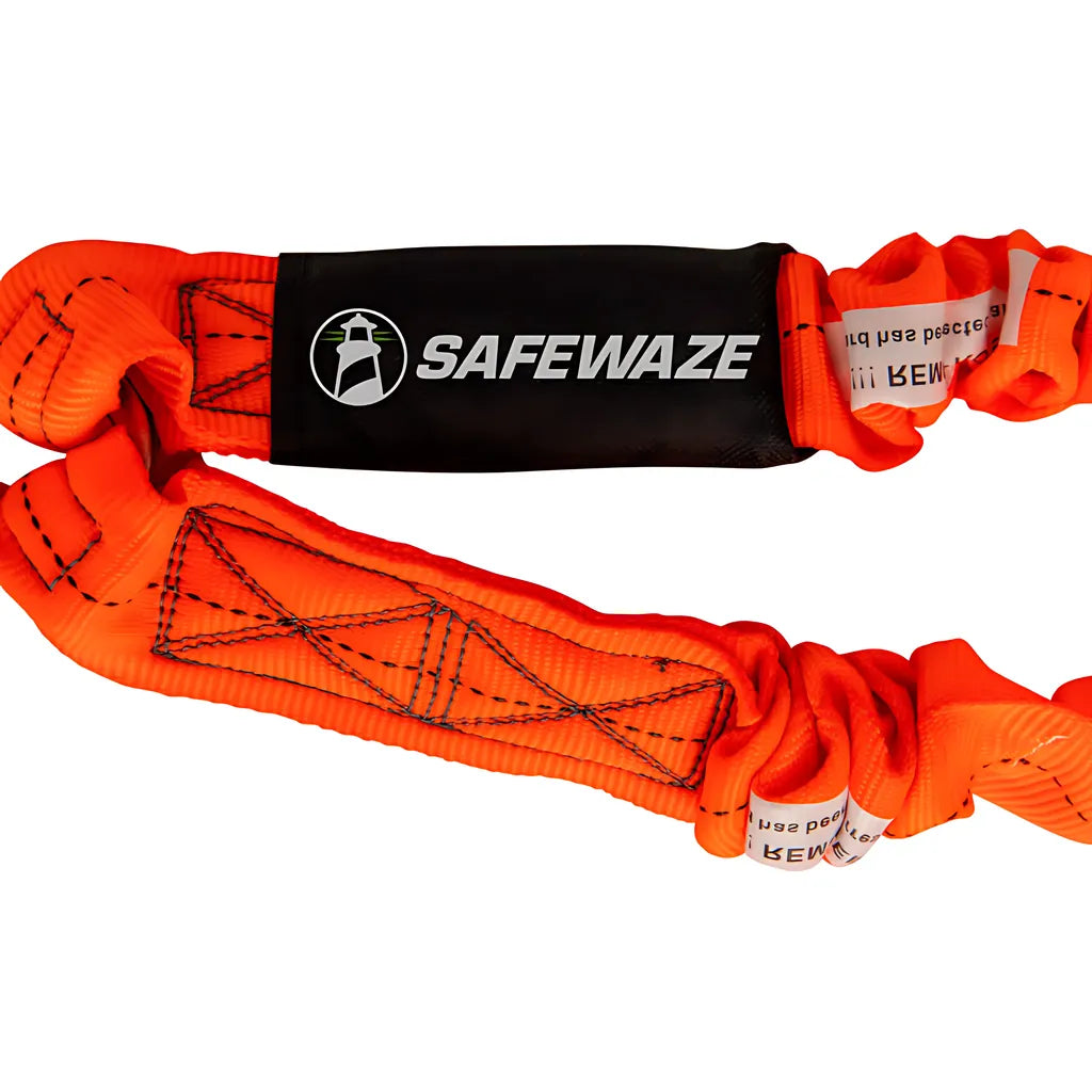 V-Line 6' Stretch Internal Energy Absorbing Lanyard: Dual Leg, Snap Hooks FS88591-6714