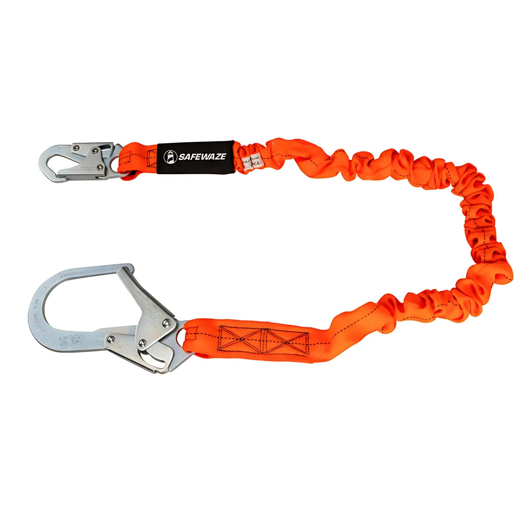 V-Line 6' Stretch Internal Energy Absorbing Lanyard: Rebar Hook FS88595-6708