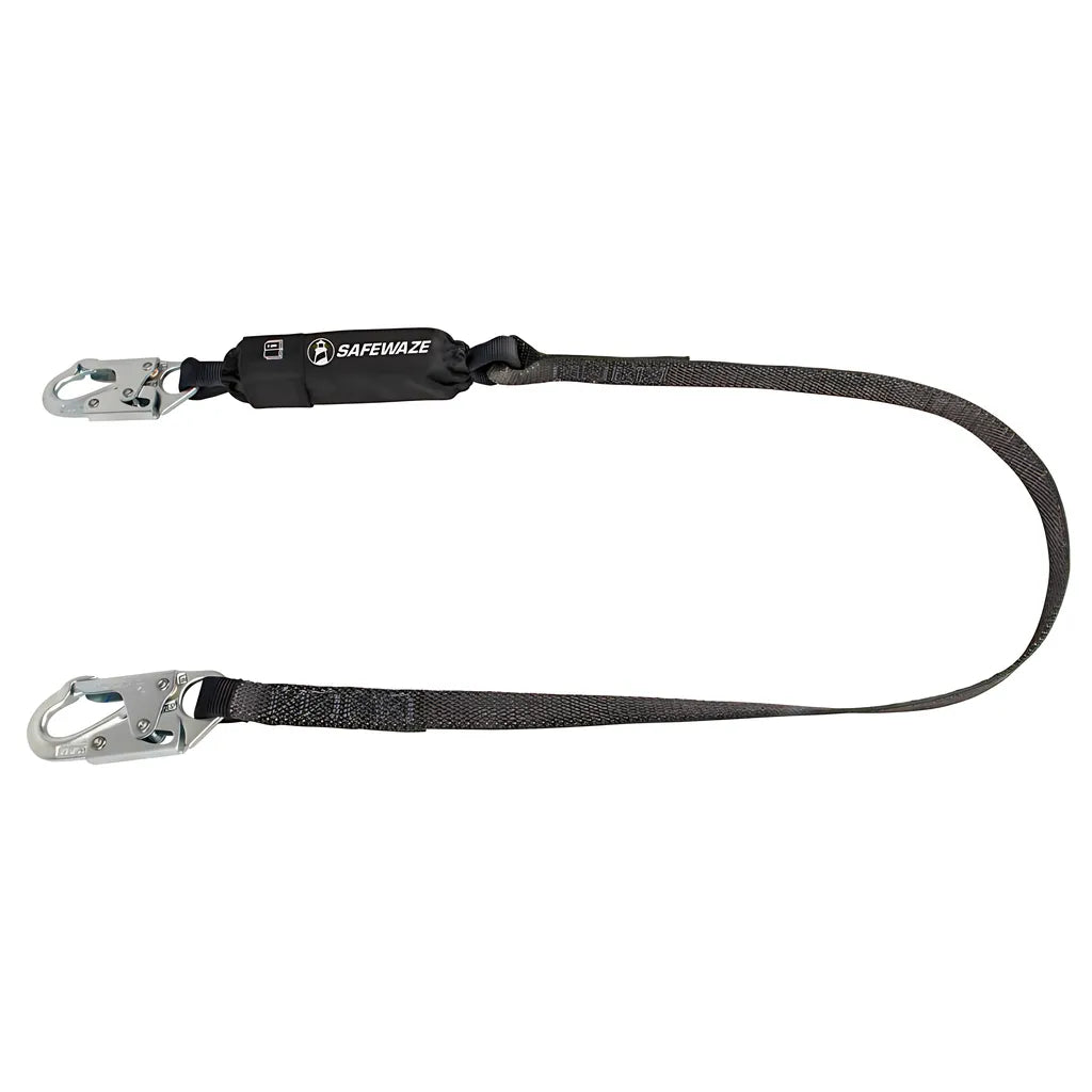 Heavyweight 6' Energy Absorbing Lanyard: Snap Hook FS88660-HW-6833