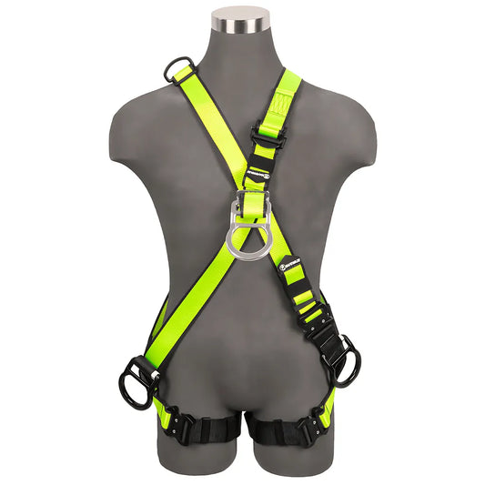 Wind & Tower Crossover Harness: Alu 3D, Alu Qc Torso, Alu Fd, Alu Qc Legs FS9000-COS-6464