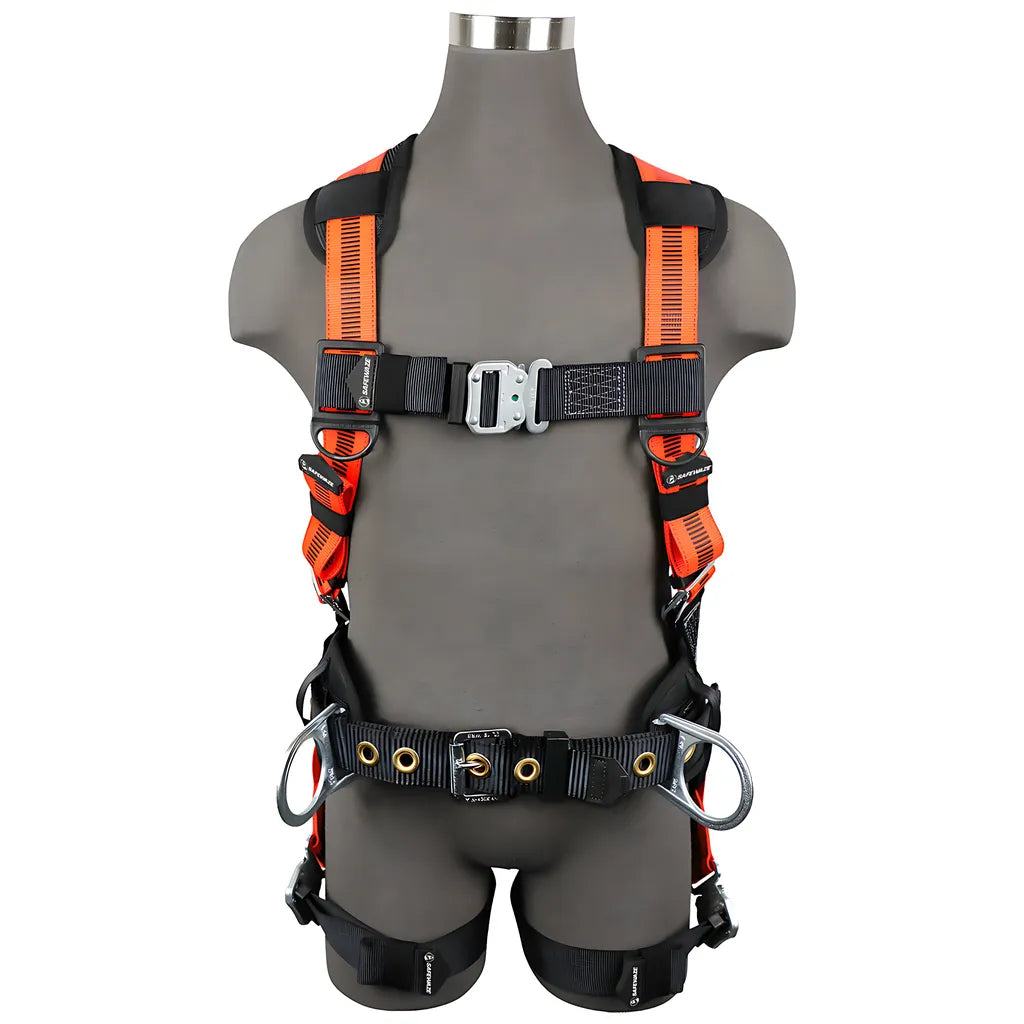 V-Line Construction Harness: 3D, Qc Chest/Legs FS99160-E-QC-2X-6127