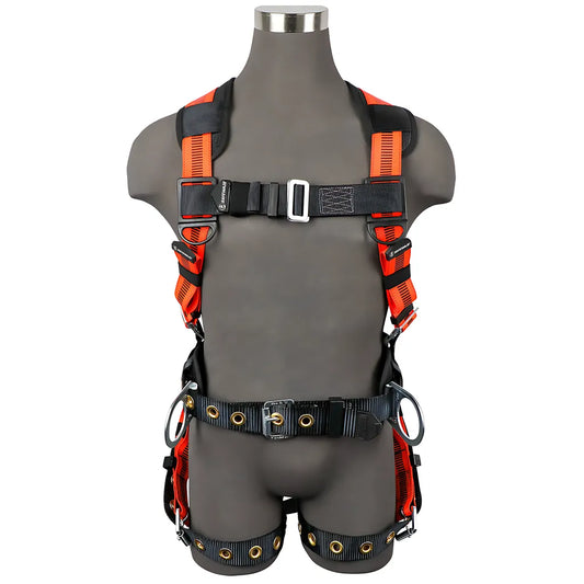 V-Line Construction Harness: 3D, Mb Chest, Tb Legs FS99160-E-XL-6145