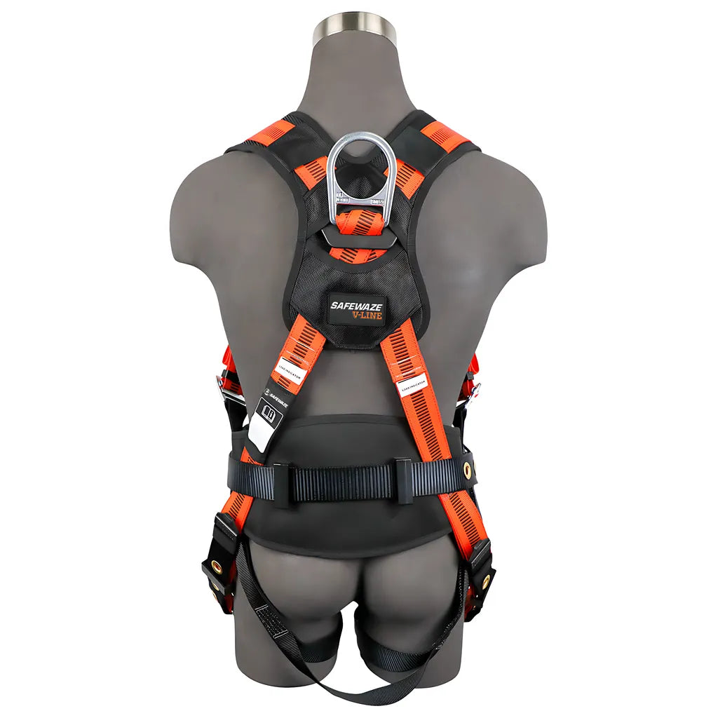 V-Line Construction Harness: 3D, Mb Chest, Tb Legs FS99160-E-XL-6146