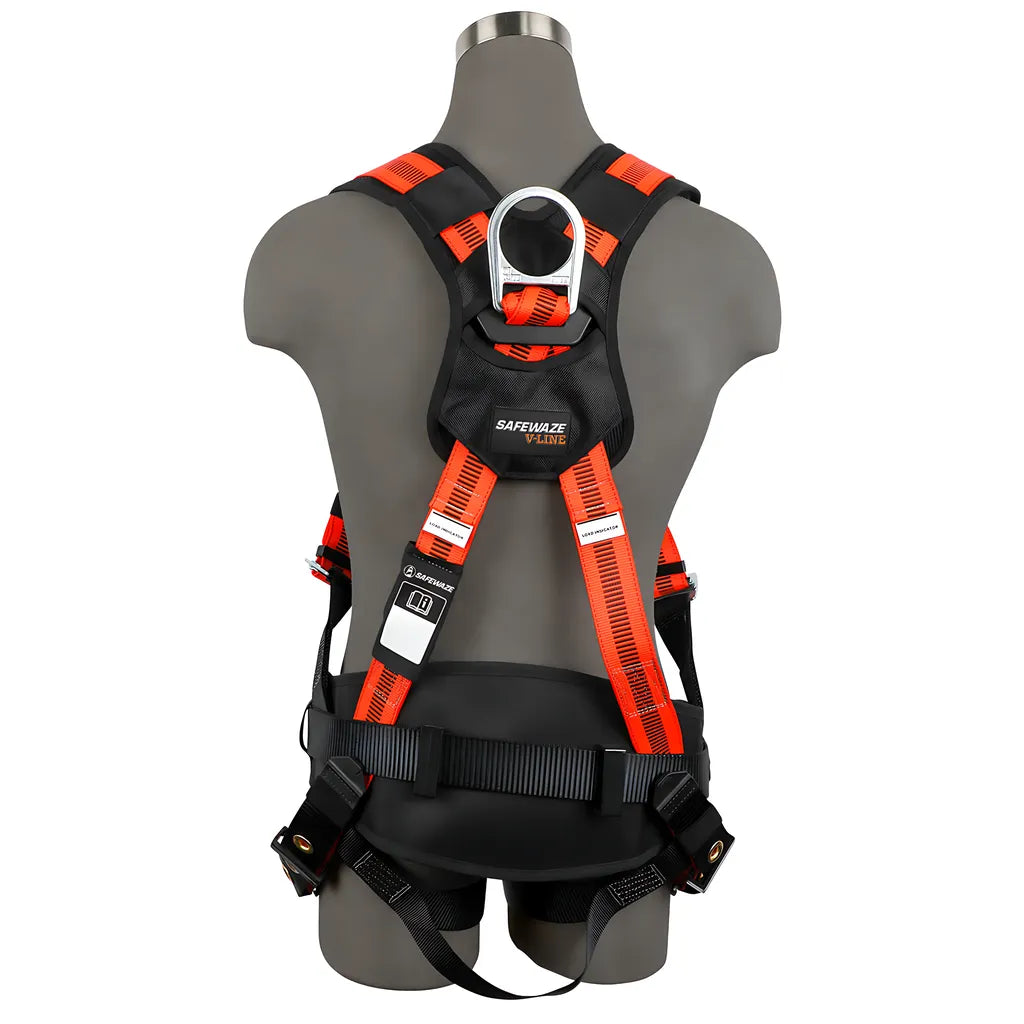 V-Line Construction Harness: 3D, Mb Chest, Fd, Tb Legs FS99160-EFD-2X-6118