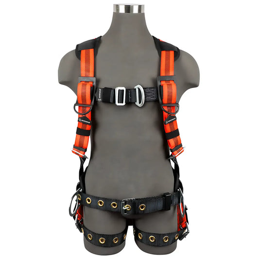 V-Line Construction Harness: 3D, Mb Chest, Fd, Tb Legs FS99160-EFD-L-6113