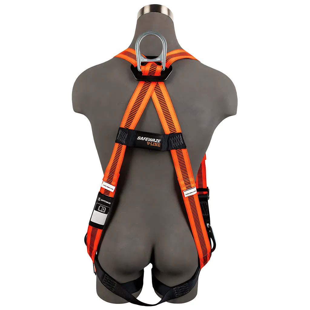 V-Line Full Body Harness: Universal, 3D, Mb Chest/Legs FS99281-E-6155