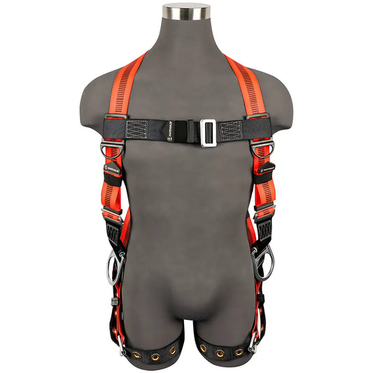 V-Line Full Body Harness: Universal, 3D, Mb Chest, Tb Legs FS99285-E-6151