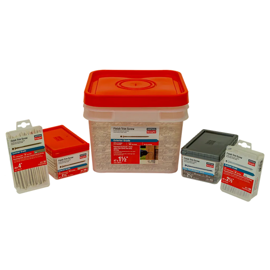 Finish Trim Screw - #7 X 1-1/2 In. T10, Trim-Head, Quik Guard®, Tan (4000-Qty)-FT07112MB-SP7440-7944