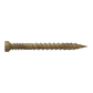 Finish Trim Screw - #7 X 1-1/2 In. T10, Trim-Head, Quik Guard®, Tan (100-Qty)-FT07112R100-SP1478-1660