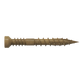 Finish Trim Screw - #7 X 1-1/4 In. T10, Trim-Head, Quik Guard®, Tan (100-Qty)-FT07114R100-SP3527-3815