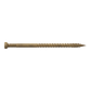 Finish Trim Screw - #7 X 2-1/2 In. T10, Trim-Head, Quik Guard®, Tan (400-Qty) (Pack Of 6)-FT07212R400-SP352-464
