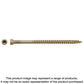 Finish Trim Screw - #7 X 2-1/2 In. T10, Trim-Head, Quik Guard®, Tan (400-Qty) (Pack Of 6)-FT07212R400-SP352-465