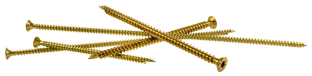 Strong-Drive® SDCF TIMBER-CF Screw - 0.390 in. x 6-1/4 in. T50, Yellow Zinc (30-Qty)