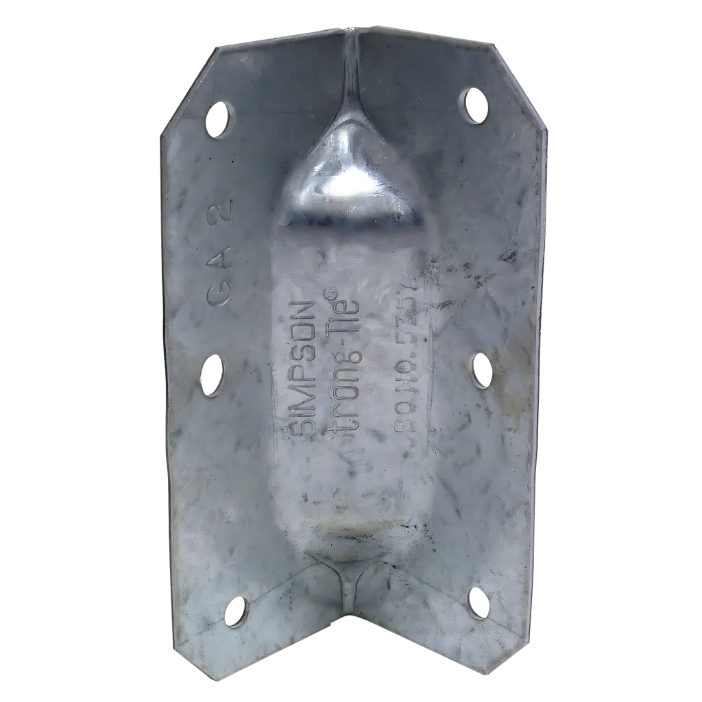 Ga 3-1/4 In. 18-Gauge Galvanized Gusset Angle (Pack Of 100)-GA2-SP6113-6545