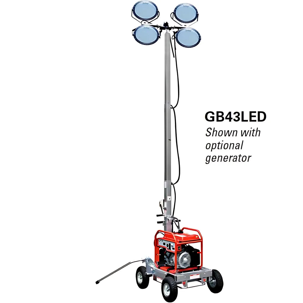 Light Balloon, 4-Whl Cart, Led 300W GB3LEDC-2458