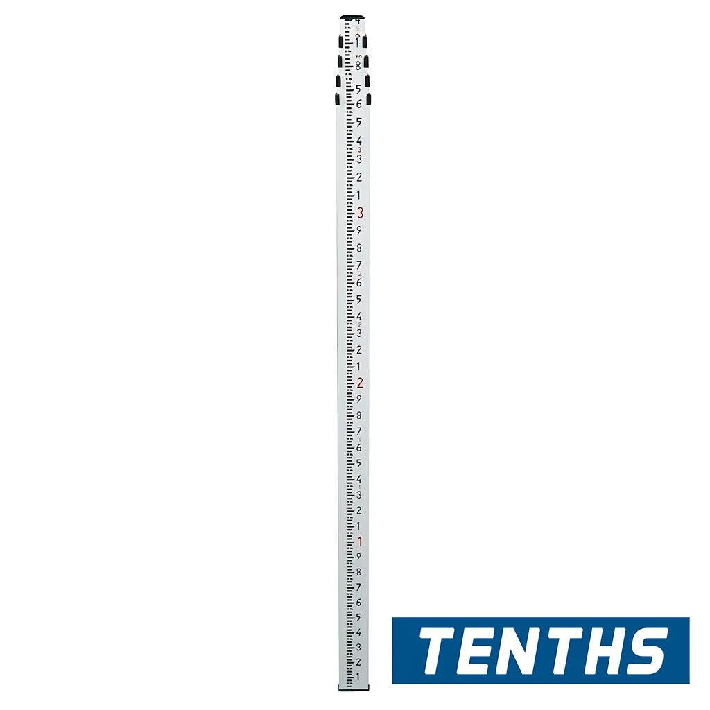 Grade Rod, Tenths, 5 Section, 15 Ft-GR151-202