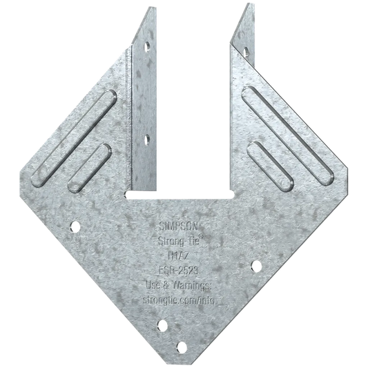 H1A 18-Gauge Zmax® Galvanized Hurricane Tie-H1AZ-SP5047-5417