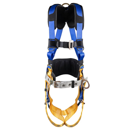 Litefit Plus H332102Xcc Concrete Construction (Back And Hip D-Rings) Harness, Tongue Buckle Legs (M/L) H332102XCC-2054