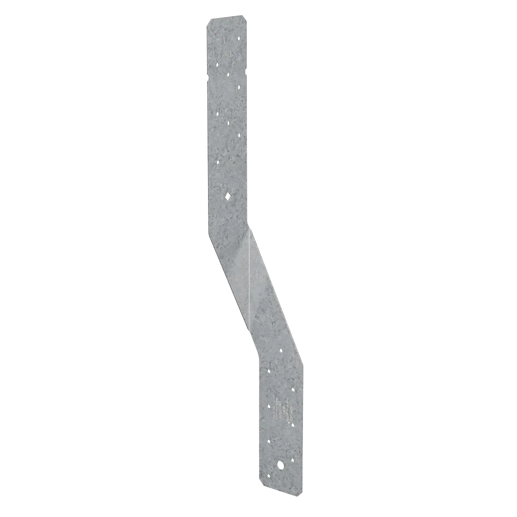 H6 16-Gauge Zmax® Galvanized Hurricane Tie (Pack Of 50)-H6Z-SP2082-2296