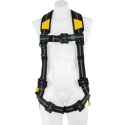 Arc Flash H914002 Harness Standard (Back D-Ring), Dielectric Pass Thru Legs (M/L) H914002-2090
