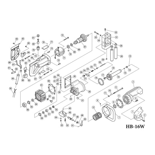 HB-16W #5 Portable Rebar Bender