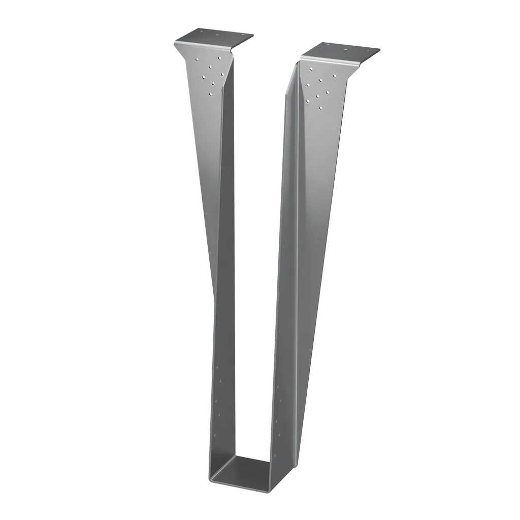 Hb Top-Flange Joist Hanger For 3-1/2 In. X 24 In. Engineered Wood (Pack Of 5)-HB3-56-24-SP8038-8570