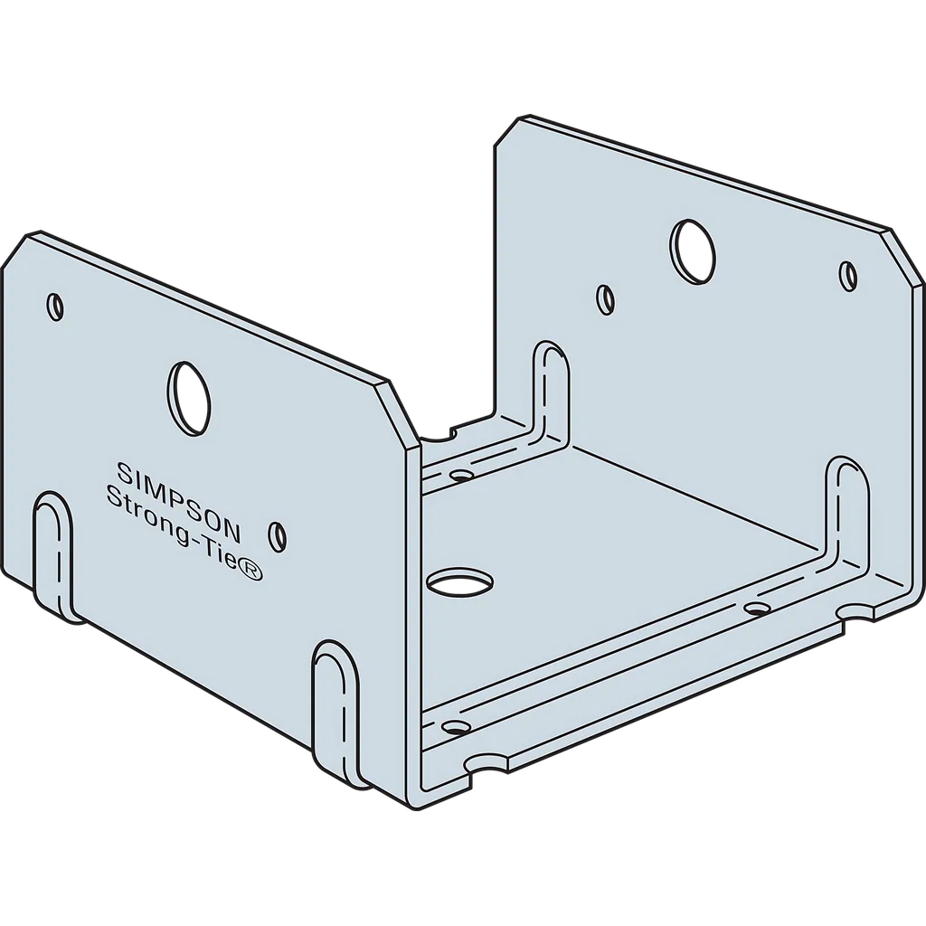 Hbc Hot-Dip Galvanized Post Base For 6X Post (Pack Of 24)-HBC60HDG-SP8860-9434