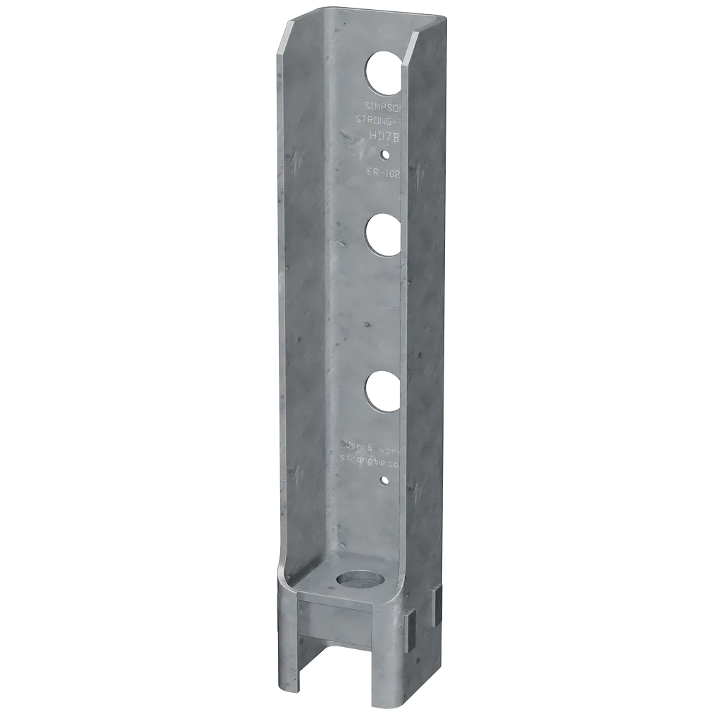Hdb 12-3/8 In. Galvanized (G90) Bolted Holdown (Pack Of 8)-HD7B-SP9256-9850