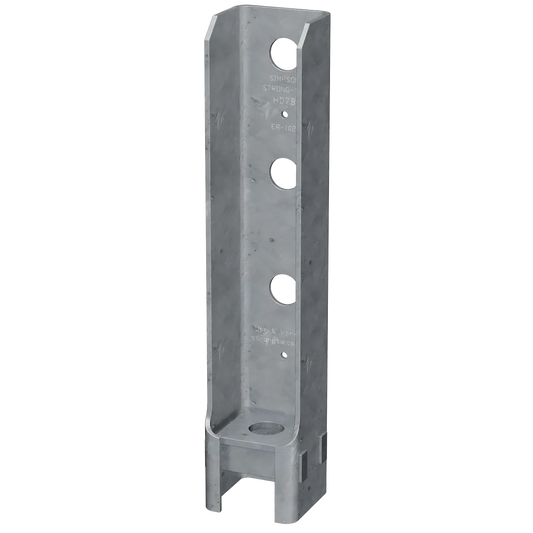 Hdb 12-3/8 In. Hot-Dip Galvanized Bolted Holdown (Pack Of 8)-HD7BHDG-SP118-216