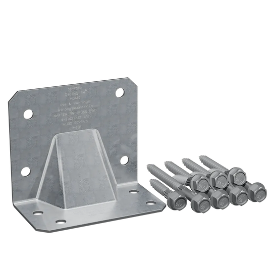 Hga Galvanized Hurricane Gusset Angle With Sds Screws (10-Qty) (Pack Of 6)-HGA10KT-SP951-1098