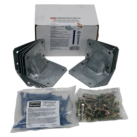 Hgam Hurricane Gusset Angle For Masonry With Screws (10-Qty)-HGAM10KTA-SP4094-4417