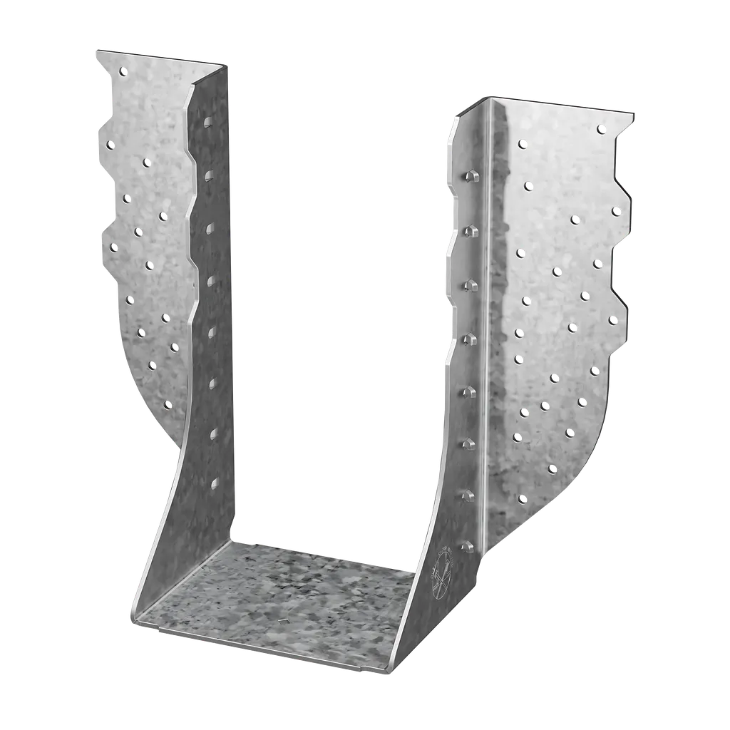 Hgus 9-1/4 In. Galvanized Face-Mount Joist Hanger For Triple 2X10 (Pack Of 12)-HGUS210-3-SP1812-2010