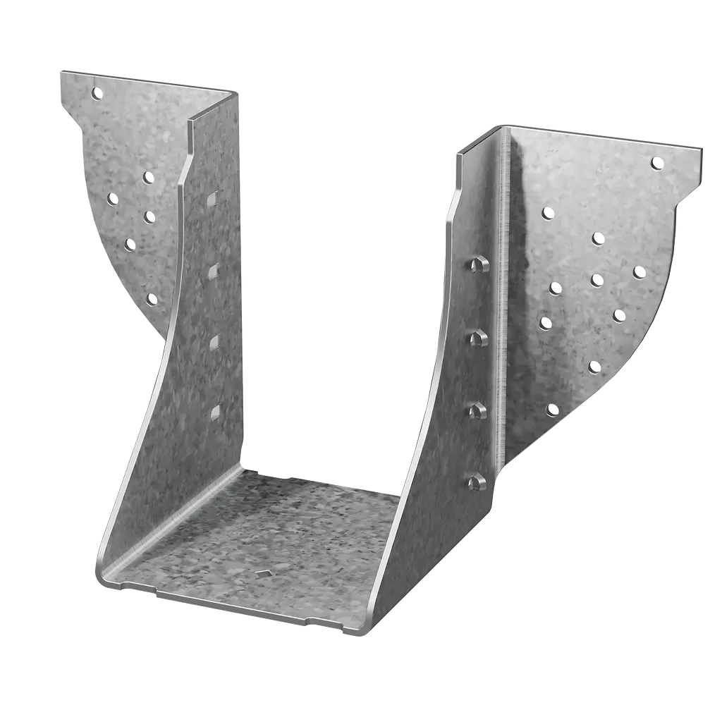 Hgus Galvanized Face-Mount Joist Hanger For 4X6 (Pack Of 12)-HGUS46-SP109-204