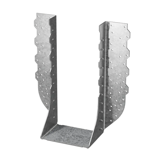 Hgus Galvanized Face-Mount Joist Hanger For 5-1/4 In. X 14 In. Engineered Wood (Pack Of 12)-HGUS5-50-14-SP1421-1598