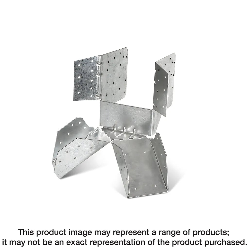 Hhrc Galvanized Hip-Ridge Connector For 4X Ridge, 2X Hip-HHRC42-SP4761-5118