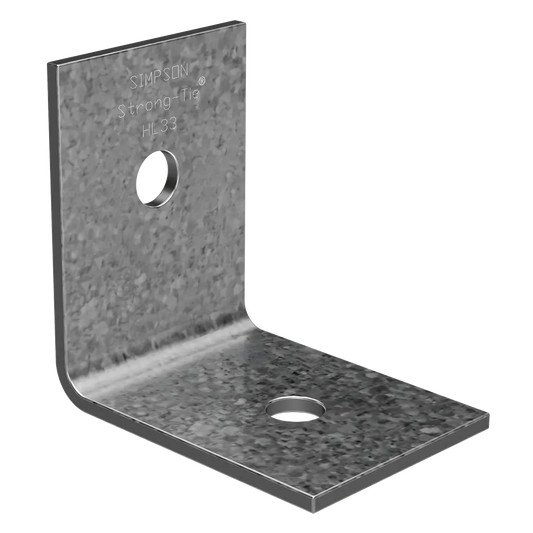 Hl 3-1/4 In. X 2-1/2 In. Galvanized Heavy Angle-HL33-R-SP4868-5230