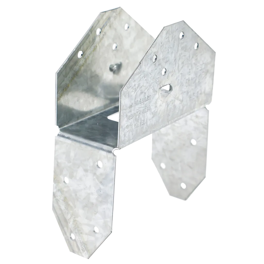 Hs24 18-Gauge Galvanized Saddle Rafter Tie (Pack Of 20)-HS24-R-SP353-466