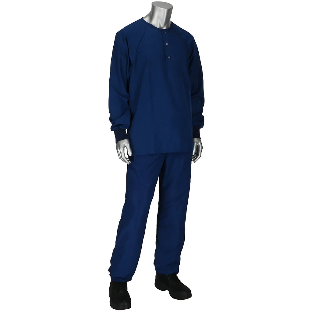 Uniform Technology Hscbm1P/Hsctm3-49Nv-5Pk-2Xl Micodenier Navy Top And Bottom Sitewear HSCBM1PHSCTM3-49NV-5PK-2XL-23772