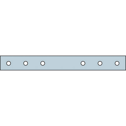 Hst 2-1/2 In. X 21-1/4 In. 7-Gauge Hot-Dip Galvanized Heavy Strap Tie-HST2HDG-SP4981-5348